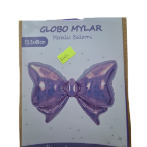 Globo foil corbatín lila (73CM)