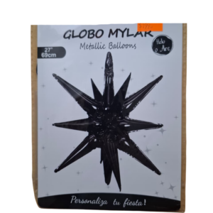 Globo foil estrella negro (69CM)