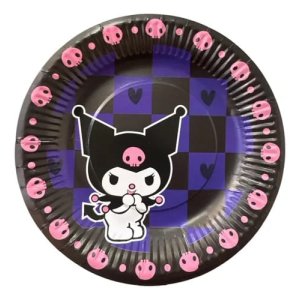 PLATO 18CM KUROMI 6 UNID