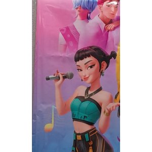 MANTEL GUERRERAS ROSADO KPOP 137X183 MP