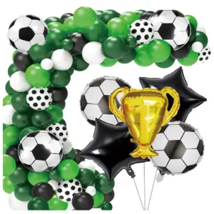 B Set Globos decoración  futbol 74 pcs
