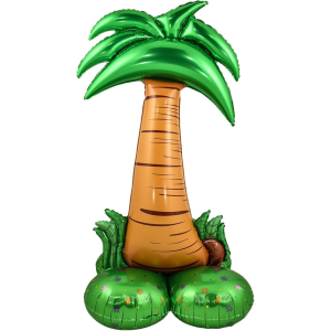 GLOBO FOIL PALMERA PEDESTAL  70X123 MP