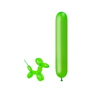 GLOBO FIGURA 110CM VERDE 15 UNID MP