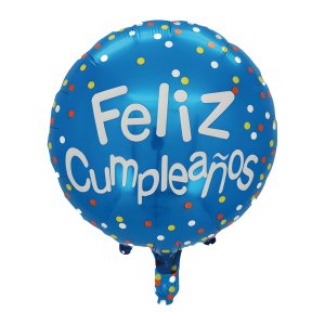 GLOBO FOIL FC AZUL 45CM MP