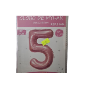 GLOBO FOIL 32 PULG ROSADO 5 MP